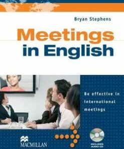 Meetings in English Student's Book with Audio CD - Bryan Stephens - 9780230401921