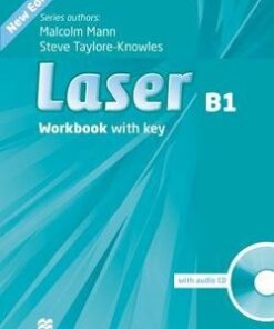 Laser (3rd Edition) B1 Workbook with Key & Audio CD - Malcolm Mann - 9780230433533