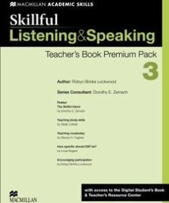 Skillful 3 (Upper Intermediate) Listening and Speaking Teacher's Book with Digibook