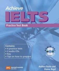 Achieve IELTS Practice Tests Book with Audio CD - Anthea Bazin - 9780462000282