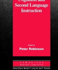 Cognition and Second Language Instruction - Peter Robinson - 9780521003865
