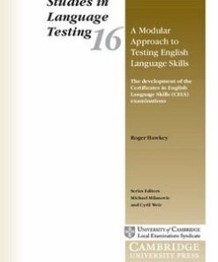 A Modular Approach to Testing English Language Skills (SILT 16) - Roger A. Hawkey - 9780521013321