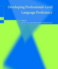 Developing Professional-Level Language Proficiency - Betty Lou Leaver - 9780521016858