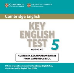 Cambridge Key English Test (KET) 5 Audio CD - Cambridge ESOL - 9780521123105