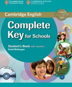 Complete Key for Schools (KET4S) Student's book with Answers & CD-ROM - David McKeegan - 9780521124713