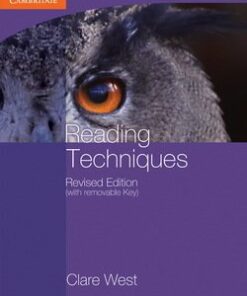 Reading Techniques (Revised Edition) with Removeable Answer Key - Clare West - 9780521140706