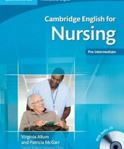 Cambridge English for Nursing Pre-Intermediate - Intermediate Student's Book with Audio CDs (2) - Virginia Allum - 9780521141338