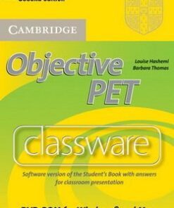 Objective PET (2nd Edition) Classware DVD-ROM - Louise Hashemi - 9780521157247