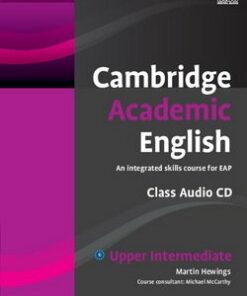 Cambridge Academic English B2 Upper Intermediate Class Audio CD - Martin Hewings - 9780521165235