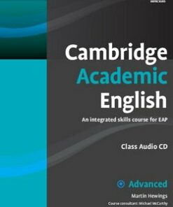 Cambridge Academic English C1 Advanced Class Audio CD - Martin Hewings - 9780521165242