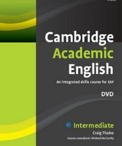 Cambridge Academic English B1+ Intermediate DVD - Craig Thaine - 9780521165280