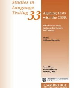 Aligning Tests with the CEFR (SILT 33) - Waldemar Martyniuk - 9780521176842