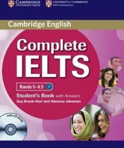 Complete IELTS Bands 5-6.5 Student's Book with Answers & CD-ROM - Guy Brook-Hart - 9780521179485