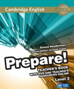 Cambridge English Prepare! 2 Teacher's Book with DVD & Teacher's Resources Online - Emma Heyderman - 9780521180504