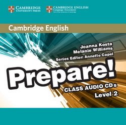 Cambridge English Prepare! 2 Class Audio CDs (2) - Joanna Kosta - 9780521180528