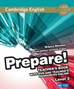 Cambridge English Prepare! 3 Teacher's Book with DVD & Teacher's Resources Online - Wayne Rimmer - 9780521180566