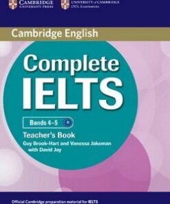 Complete IELTS Bands 4-5 Teacher's Book - Guy Brook-Hart - 9780521185158