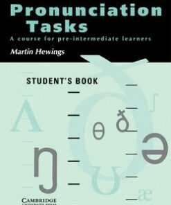 Pronunciation Tasks Student's Book - Martin Hewings - 9780521386111