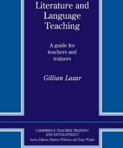 Literature and Language Teaching - Gillian Lazar - 9780521406512