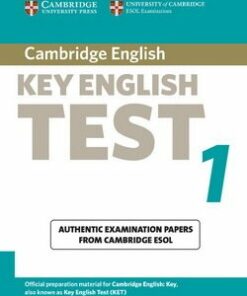 Cambridge Key English Test (KET) 1 Student's Book - Cambridge ESOL - 9780521528078