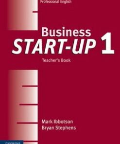 Business Start-Up 1 Teacher's Book - Mark Ibbotson - 9780521534666