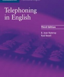 Telephoning in English Student's Book - B. Jean Naterop - 9780521539111