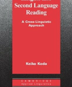 Insights into Second Language Reading (Paperback) - Keiko Koda - 9780521545136