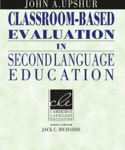 Classroom-based Evaluation in Second Language Education - Fred Genesee - 9780521566810