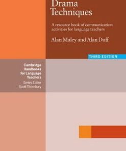 Drama Techniques (3rd Edition) - Alan Maley - 9780521601191