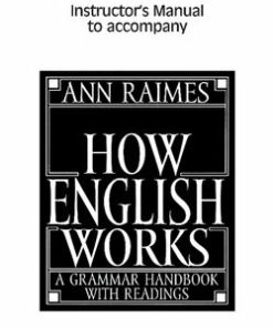 How English Works Instructor's Manual - Ann Raimes - 9780521657570