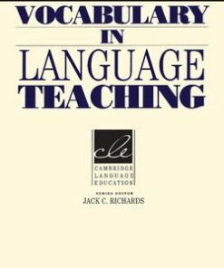Vocabulary in Language Teaching - Norbert Schmitt - 9780521669382