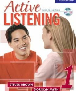 Active Listening (2nd Edition) 1: Student's Book with Self-Study Audio CD - Steven Brown - 9780521678131
