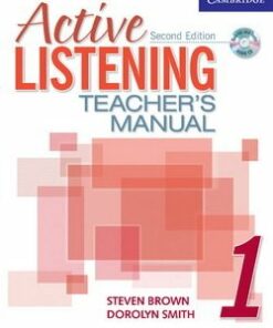 Active Listening (2nd Edition) 1: Teacher's Manual with Audio CD - Steve Brown - 9780521678148