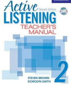 Active Listening (2nd Edition) 2: Teacher's Manual with Audio CD - Steve Brown - 9780521678186