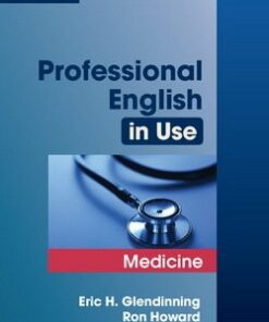 Professional English in Use Medicine with Answers - Eric Glendinning - 9780521682015