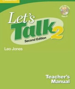 Let's Talk (2nd Edition) 2 Teacher's Manual with Audio CD - Leo Jones - 9780521692854