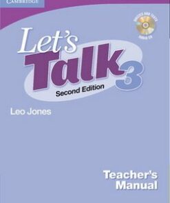 Let's Talk (2nd Edition) 3 Teacher's Manual with Audio CD - Leo Jones - 9780521692885