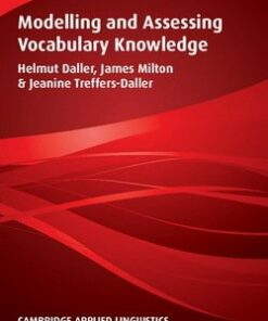 Modelling and Assessing Vocabulary Knowledge (Paperback) - Helmut Daller - 9780521703277