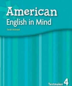 American English in Mind 4 Testmaker Audio CD & CD-ROM - Sarah Ackroyd - 9780521733588