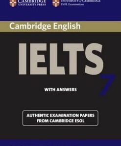 Cambridge English: IELTS 7 Student's Book with Answers - Cambridge ESOL - 9780521739177