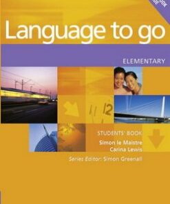 Language to Go Elementary Student's Book with Phrasebook - Simon Le Maistre - 9780582403963