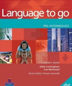 Language to Go Pre-Intermediate Student's Book with Phrasebook - Gillie Cunningham - 9780582403970