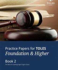 Practice Papers for TOLES Foundation and Higher Practice Book Two with Audio CDs (2) -  - 9780954071493