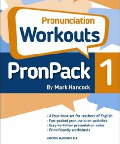 PronPack 1: Pronunciation Workouts - Mark Hancock - 9780995757516