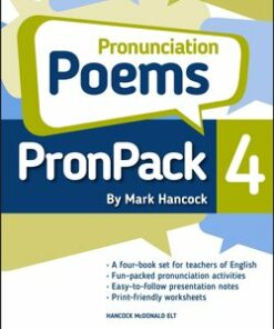 PronPack 4: Pronunciation Poems - Mark Hancock - 9780995757547