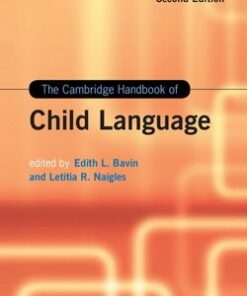 The Cambridge Handbook of Child Language (Hardback) - Edith L. Bavin - 9781107087323