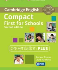 Compact First for Schools (2nd Edition) Presentation Plus DVD-ROM - Barbara Thomas - 9781107416048