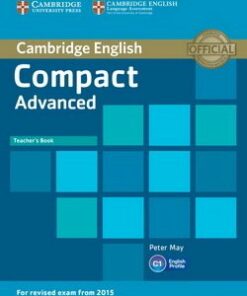 Compact Advanced Teacher's Book - Peter May - 9781107418387