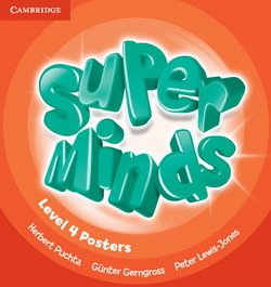 Super Minds 4 Posters (Pack of 10) - Herbert Puchta - 9781107429802