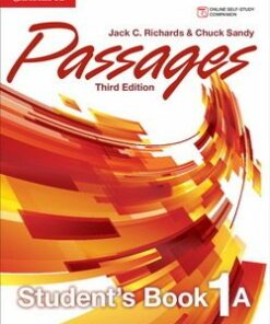 Passages (3rd Edition) 1 (Split Edition) Student's Book A with Online Workbook A - Jack C. Richards  Regional Language Centre
